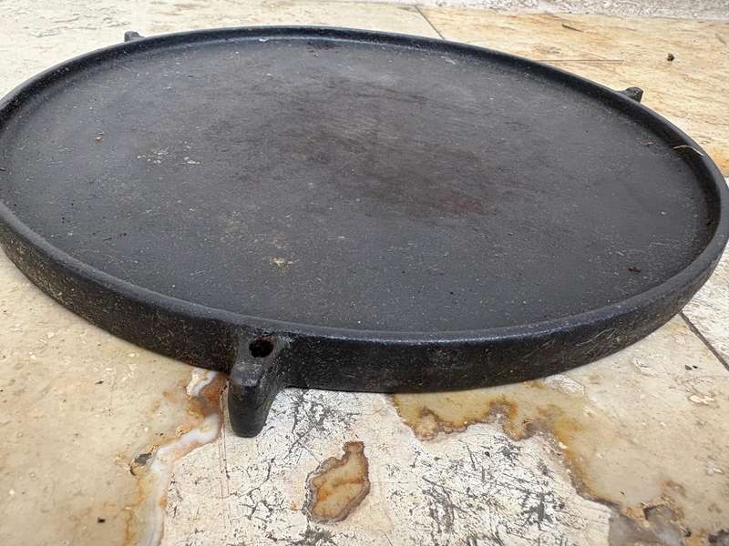 Alva gas cooker reversible cast iron bbq grill plate