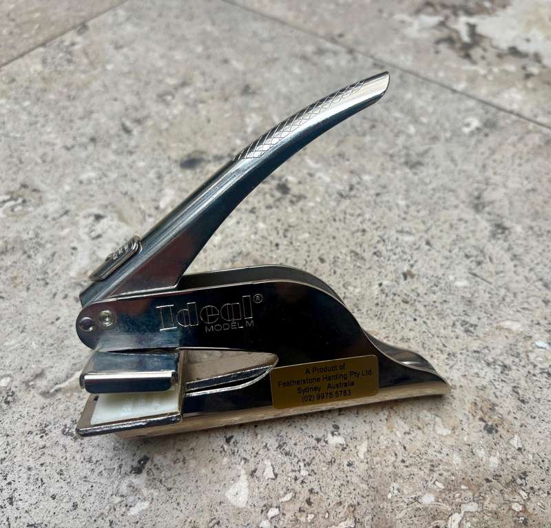 Vintage ideal seal embossing tool