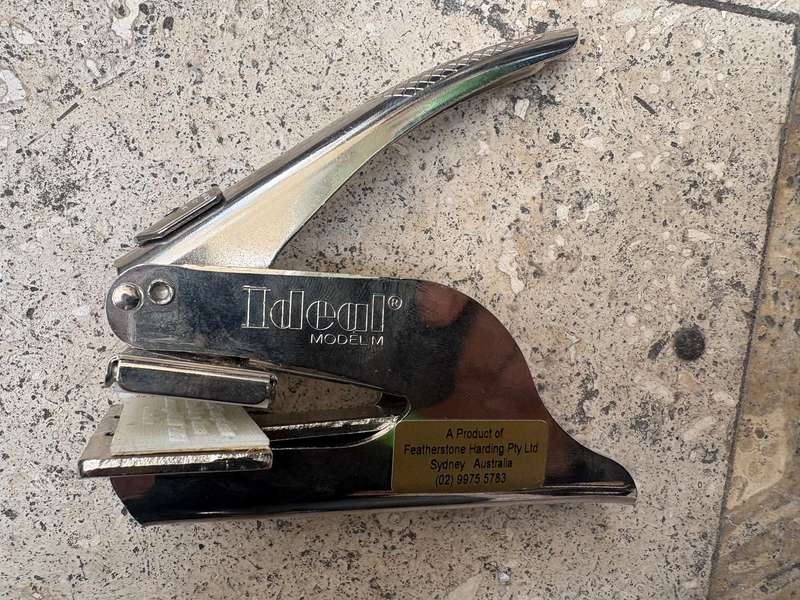 Vintage ideal seal embossing tool