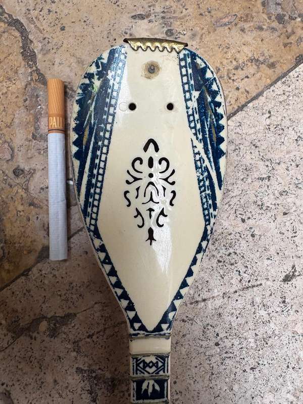 Vintage Ciftel Albanian musical instrument ornament