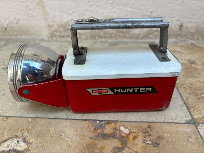 Vintage hunter torch ray o vac tlc