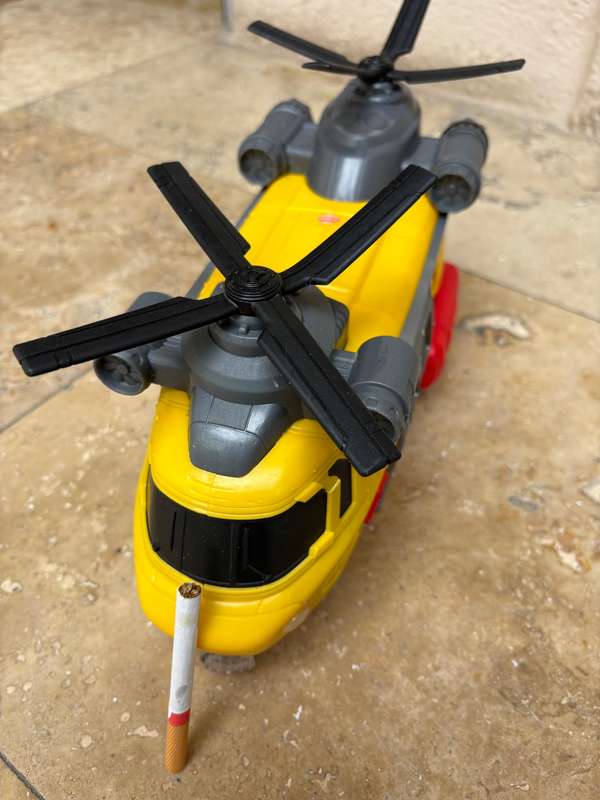 Dickie toys rescue helicopter with lights and sound