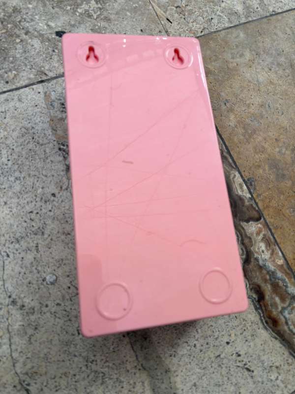 Tissue box Pin up girl flying skirt tissue box