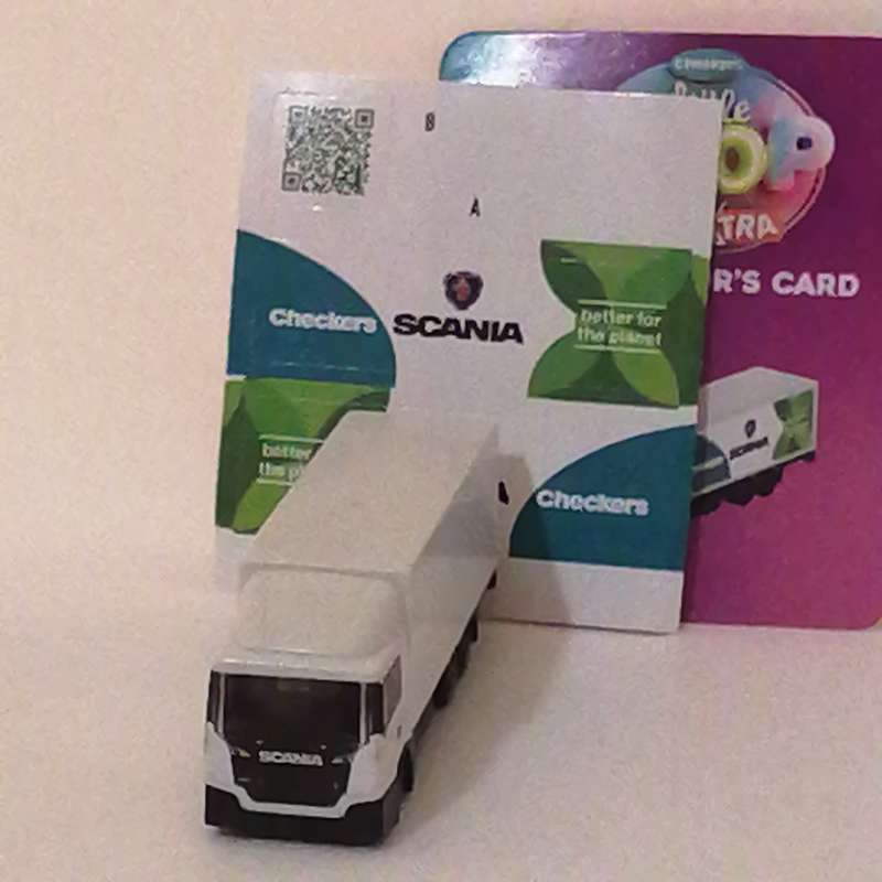 Checkers Mini Scania Truck - Little Shop 4