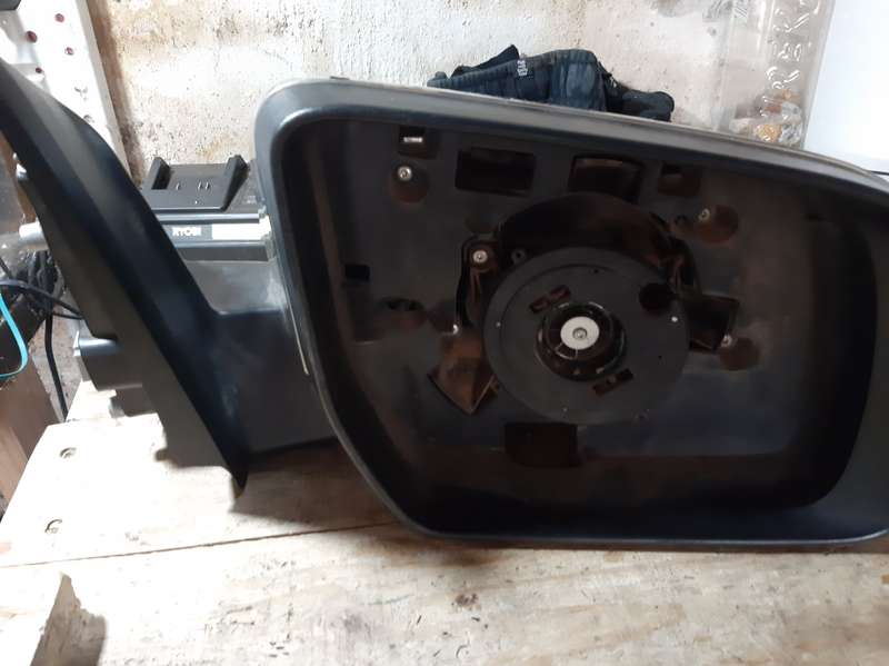 Ford Ranger Right Electric Mirror Chrome (HOUSING ONLY)