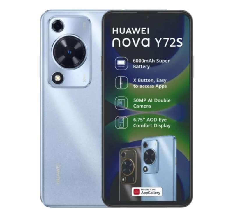Huawei Nova Y72s 128GB - Brand New