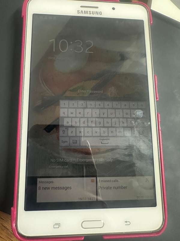 REPAIR CLEARANCE - SAMSUNG TABLET TAB 4