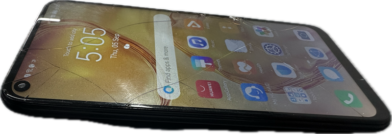 Clearance:  HIAWEI P40 LITE - CRACKED SCREEN - CRACKED  CAMERA  GLASS