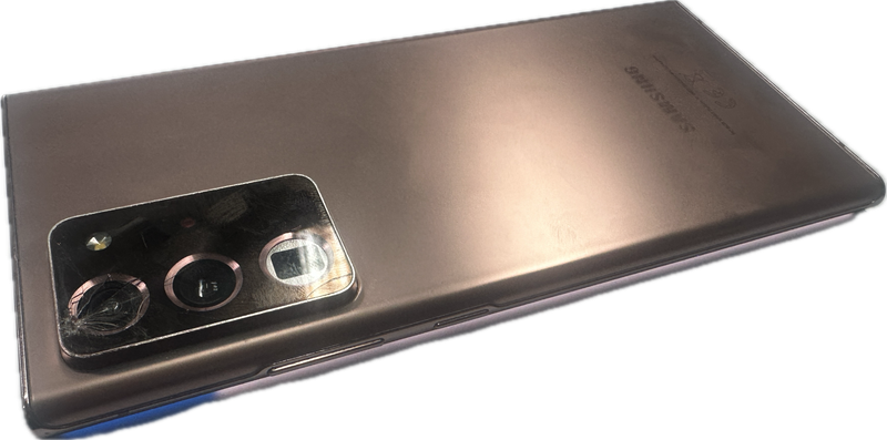 Clearance:  SAMSUNG Note 20 Ultra- Cracked Camera Glass - PLEASE READ