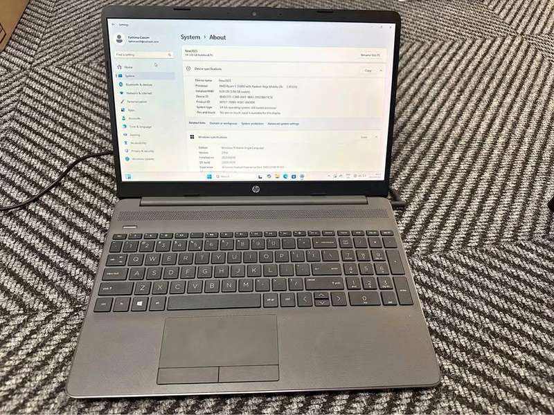HP 255 G8 Laptop - AMD Ryzen - 8 GB - 256 SSD - Radeon Vega Mobile Gfx 2.10 GHz
