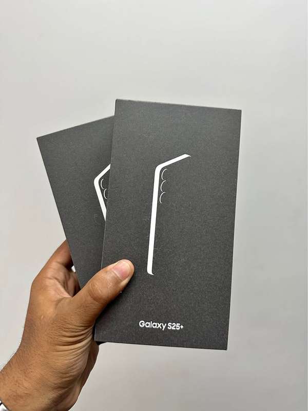 Samsung S25+ 256GB Brand New (CORAL RED AND PINK GOLD)