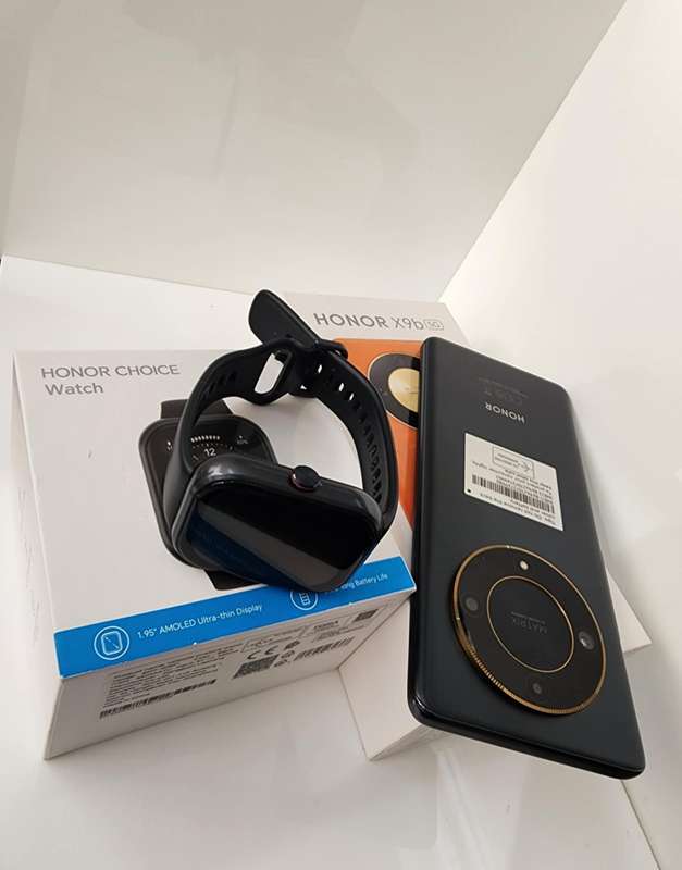 Honor X9b 5G 256GB AND Honor Choice Watch - demo bundle