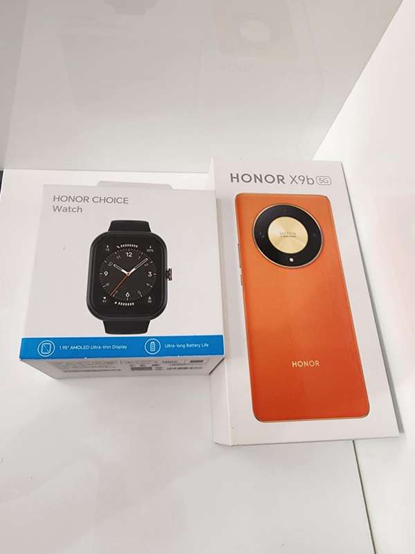 Honor X9b 5G 256GB AND Honor Choice Watch - demo bundle