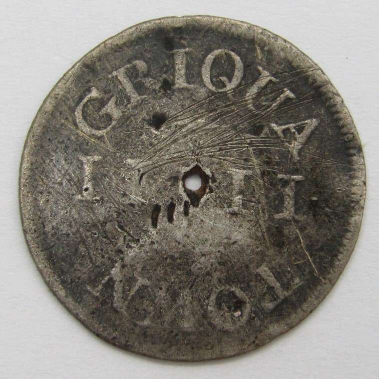 Griqua Town 5 Pence - RARE, weight 2.0 g, diameter 20.33 mm, Thickness 0.63 mm - as per scan