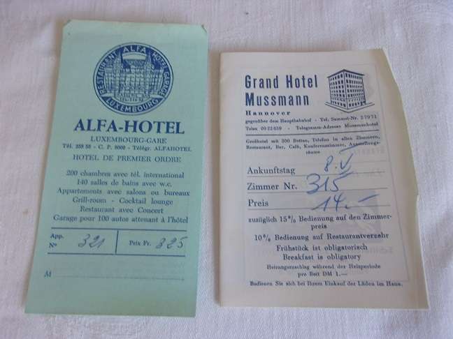 Collection of vintage MG car memorabilia