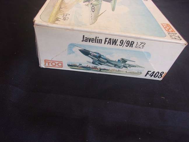 Frog 1:72 Javelin fighter & Heller AMD Mirage model plane kits for 1 bid