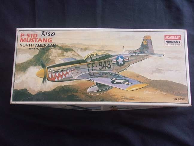 Academy 1:72 scale Mustang & Airfix Red Arrows Gnat model plane kits for 1 bid