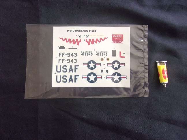 Academy 1:72 scale Mustang & Airfix Red Arrows Gnat model plane kits for 1 bid