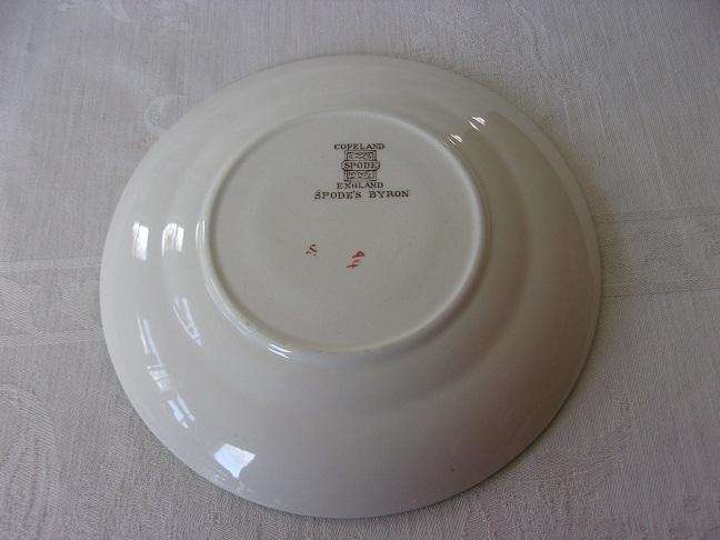 4 Vintage Copeland Spode Byron tea duos for 1 bid