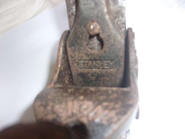 Antique/ vintage Stanley No.113 Sweetheart era compass plane for restoration