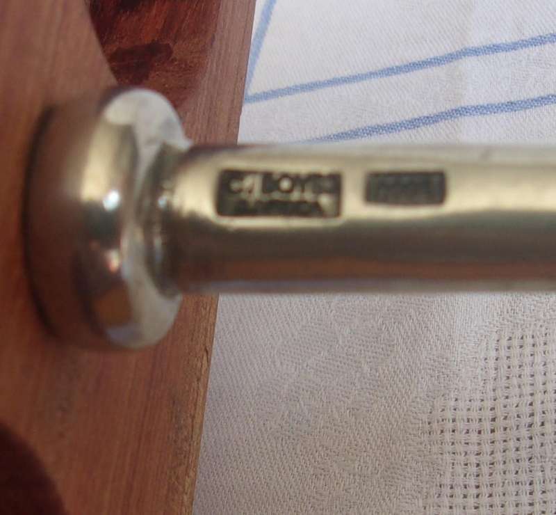 Vintage Carrol Boyes double glass stand
