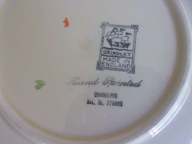 Vintage art deco Grindley Potteries Chameleon cake set - 776869