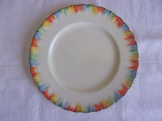 Vintage art deco Grindley Potteries Chameleon cake set - 776869