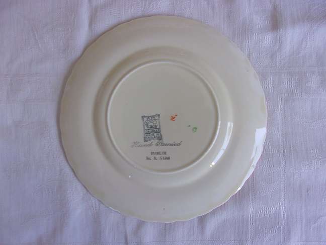 Vintage art deco Grindley Potteries Chameleon cake set - 776869