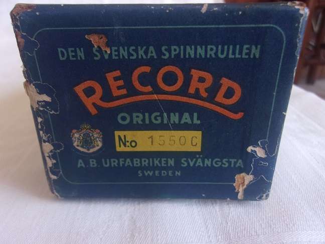 Rare vintage Record No. 1550C casting reel - works perfectly