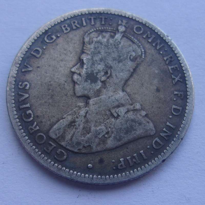 1916 & 1917 Silver Australia 1 Shilling coins for 1 bid