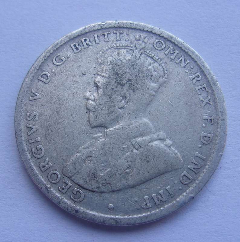 1916 & 1917 Silver Australia 1 Shilling coins for 1 bid