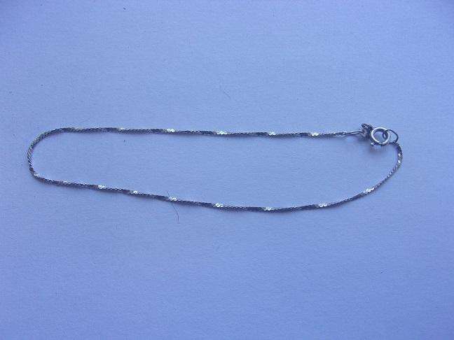 4 Sterling silver wrist chains for 1 bid