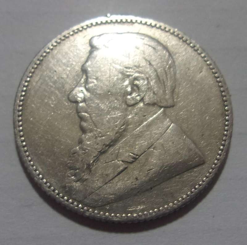 1894 ZAR 1 Shilling coin