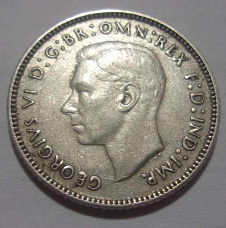 1942 Silver Australia 6p & 3p coins for 1 bid