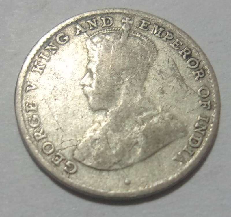 3 Silver Ceylon 10 Cents coins for 1 bid