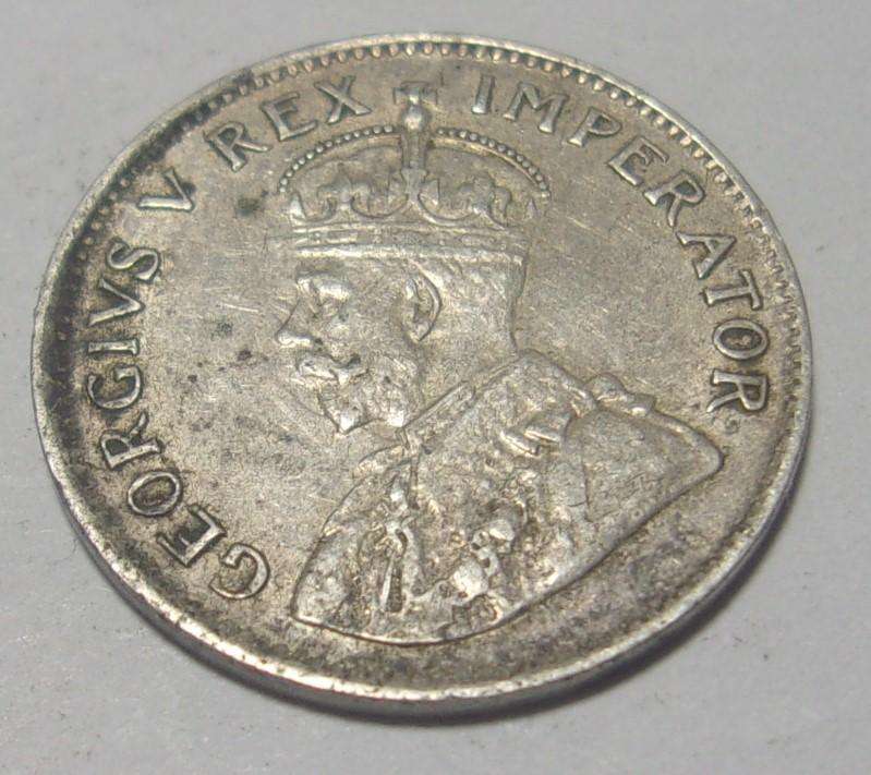 1932 silver South African 3 Pence coin
