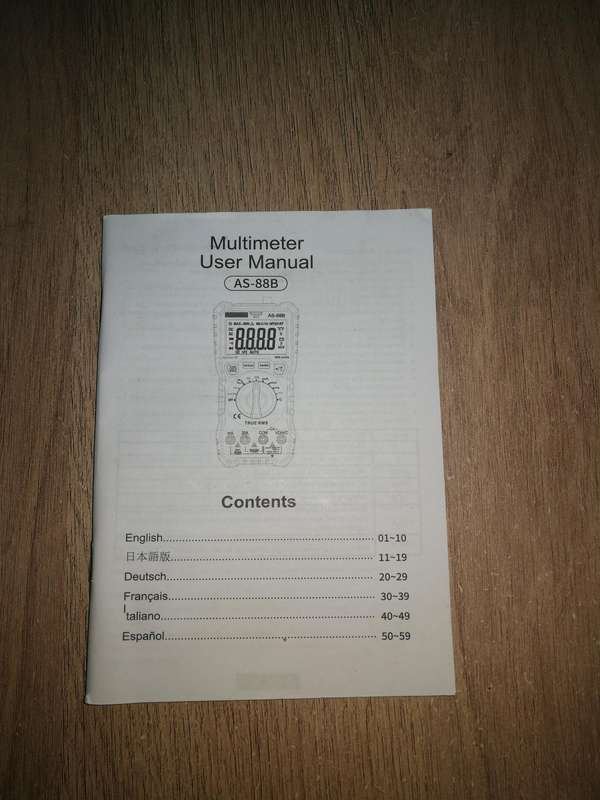 Aicevoos Digital Multimeter