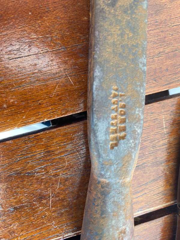 Heavy Sorby Cast Steel Mortise Chisel.