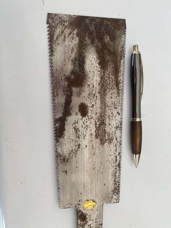 Japanese Combination Crosscut and Rip Saw.