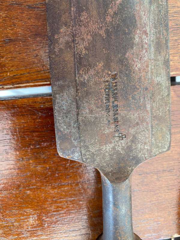 Large Flower Pattern Marples Chisel.