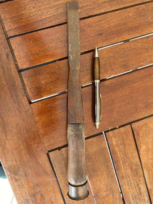 Heavy Sorby Cast Steel Mortise Chisel.