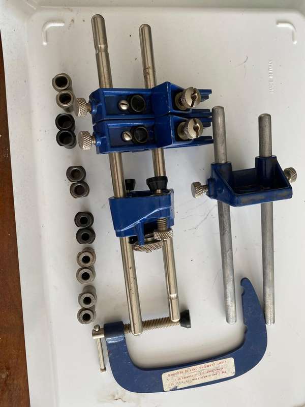 Record Record no M148 doweling jig.