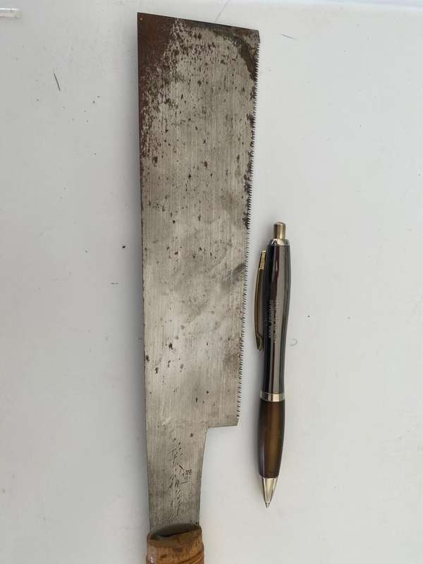Very Fine Japanese Flexible Saw.