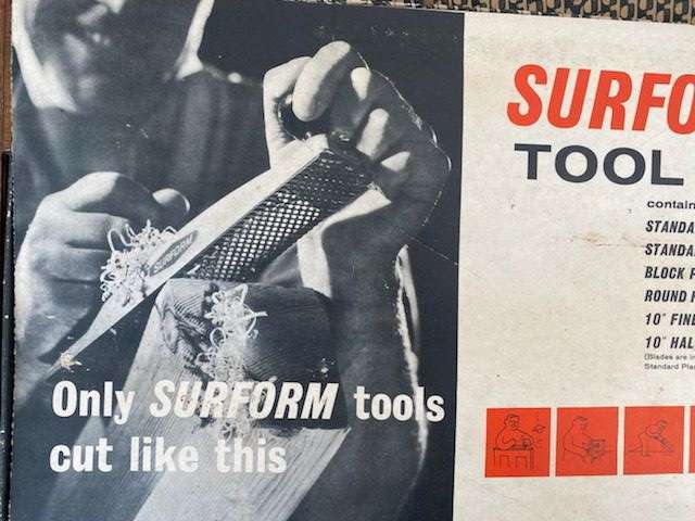 Surform Tool set. As new. UK made