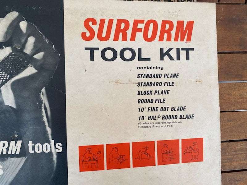 Surform Tool set. As new. UK made