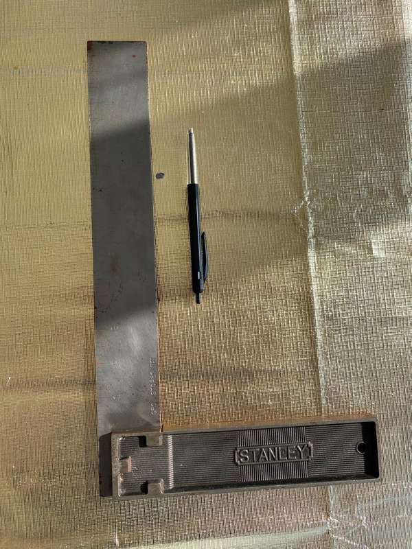 Stanley S W  USA-made - 12-inch Square
