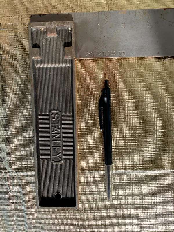 Stanley S W  USA-made - 12-inch Square