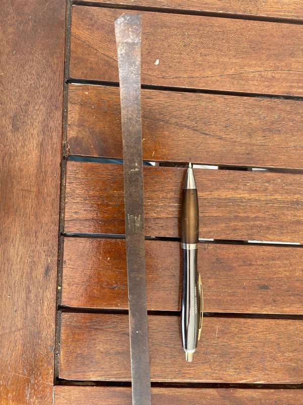Large Sash Swan Neck Robe Sorby Mortise Chisel.