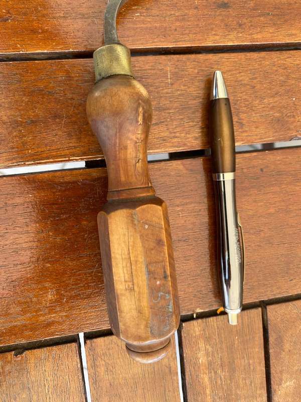 Different Ward Cast Steel Patternmakers Gauge Markt W P.  - 20 mm Wide and Cutting Edge 23 mm.