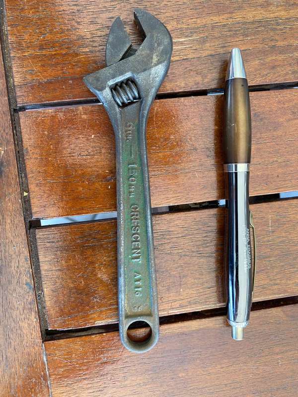 Crescent USA AT 16 6-inch Adjustable Wrench.